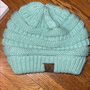 CC Boutique Mint Knit Beanie